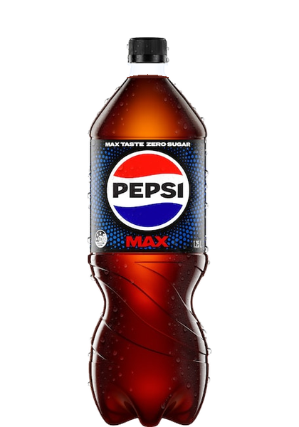 Pepsi Max bottle packshot